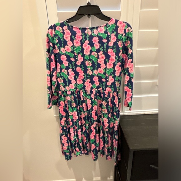 Lilly Pulitzer Geanna Dress in Oyster Bay Navy Devine Size Medium - Picture 11 of 13